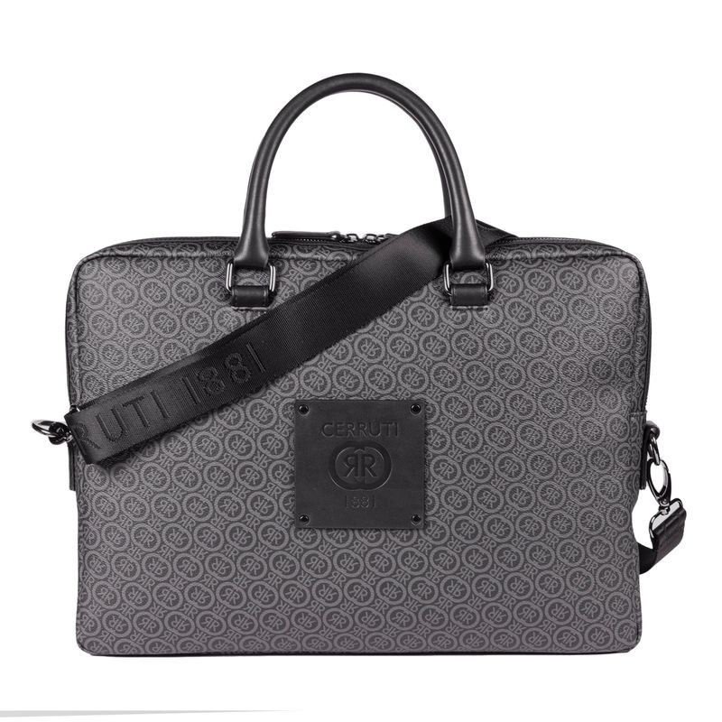 CERRUTI 1881 Laptoptasche Logomania Grau