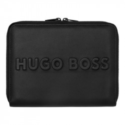 HUGO BOSS A5 Konferenzmappe Label Schwarz