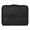 HUGO BOSS A5 Konferenzmappe Label Schwarz
