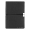 HUGO BOSS Notizblock A6 Elegance Storyline Schwarz Liniertes Papier