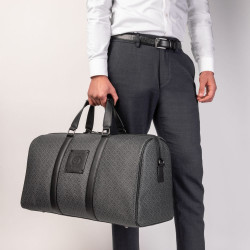 CERRUTI 1881 Reisetasche Logomania Grau