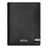 HUGO BOSS Geldbörse Doppelkartenetui Iconic Schwarz