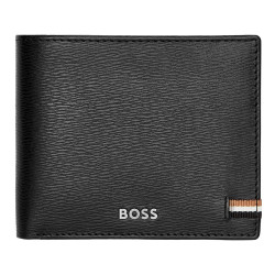 HUGO BOSS Geldbörse mit Münzfach Iconic Schwarz