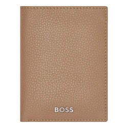 HUGO BOSS Geldbörse Doppelkartenetui Classic Grained