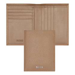 HUGO BOSS Geldbörse Doppelkartenetui Classic Grained