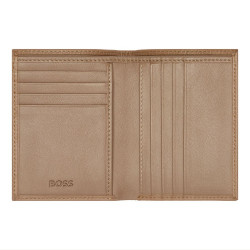 HUGO BOSS Geldbörse Doppelkartenetui Classic Grained