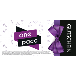 OnePACC 75 Euro Gutschein
