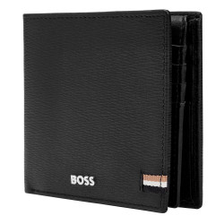 HUGO BOSS Brieftasche mit Klappe Iconic Schwarz