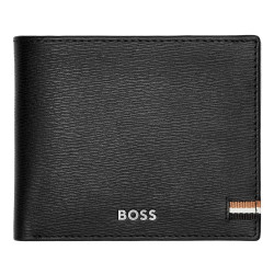 HUGO BOSS Brieftasche mit Klappe Iconic Schwarz