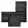 HUGO BOSS Brieftasche mit Klappe Iconic Schwarz