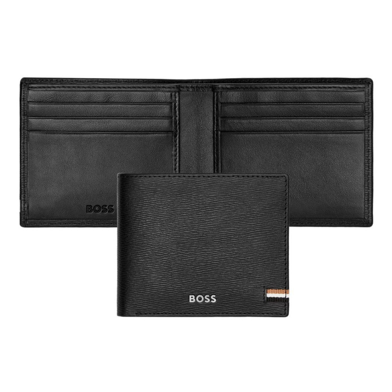 HUGO BOSS Geldbörse Iconic Schwarz