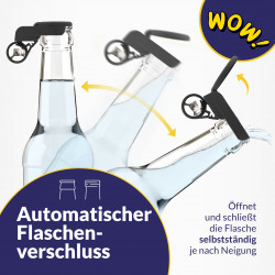 Vollautomatischer Flaschenverschlusss mit Personalisiertem Etikett