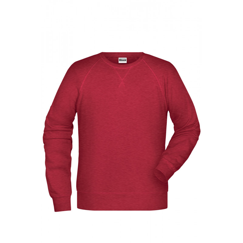 Klassisches Herren Sweatshirt mit Raglanärmeln