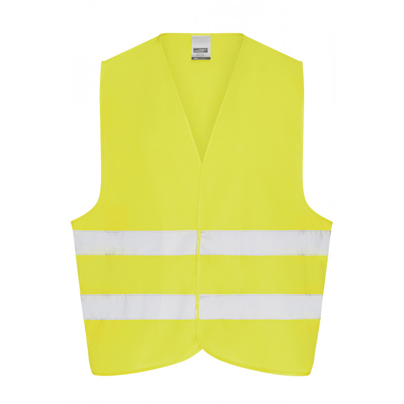 Leicht zu bedruckende Unisex Sicherheitsweste in Einheitsgröße