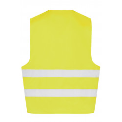 Leicht zu bedruckende Unisex Sicherheitsweste in Einheitsgröße