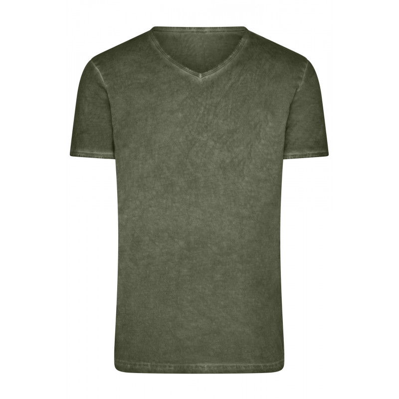Trendiges Herren T-Shirt mit V-Ausschnitt